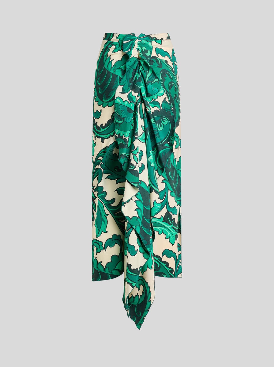 MIDI SKIRT WITH FLORAL PAISLEY PRINT | Skirts | ETRO