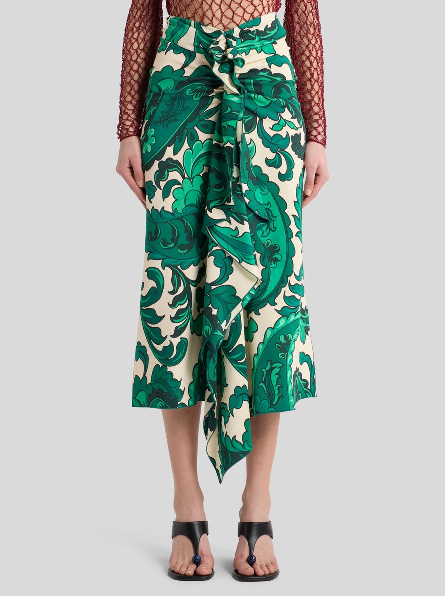 MIDI SKIRT WITH FLORAL PAISLEY PRINT | Skirts | ETRO