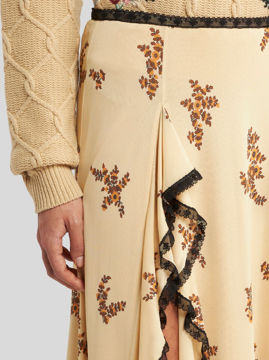 MAXI SKIRT WITH FLORAL PRINT | Skirts | ETRO