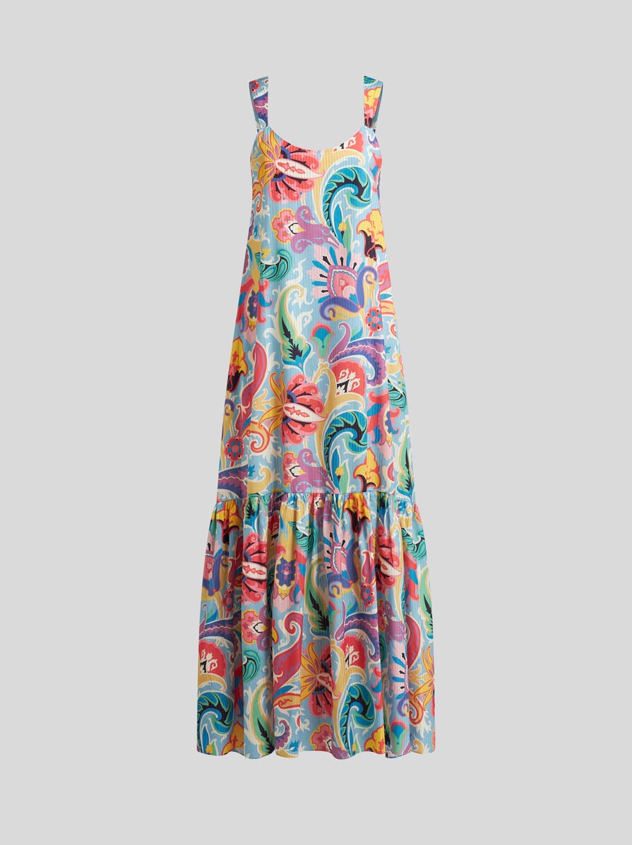 LONG DRESS WITH FLOUNCE | Dresses | ETRO
