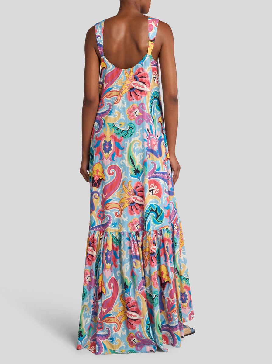 LONG DRESS WITH FLOUNCE | Dresses | ETRO