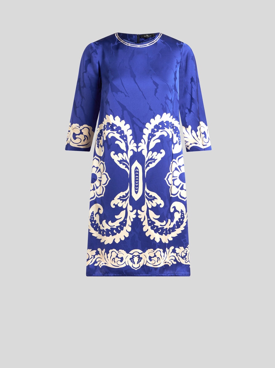 【ETRO】フローラル ジャカード チュニック ドレス フローラルジャカード チュニックドレス | エトロ