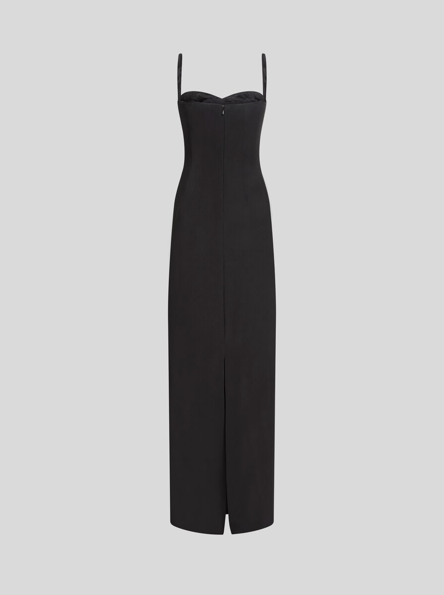etro black dress Etro Black Paisley Mini Dress