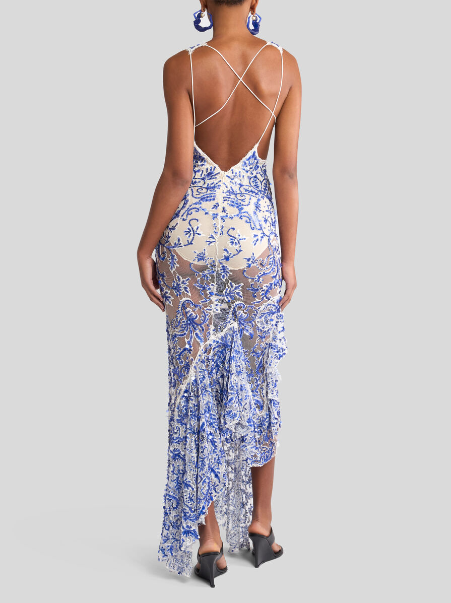 LONG DRESS WITH SEQUIN EMBROIDERY | Dresses | ETRO