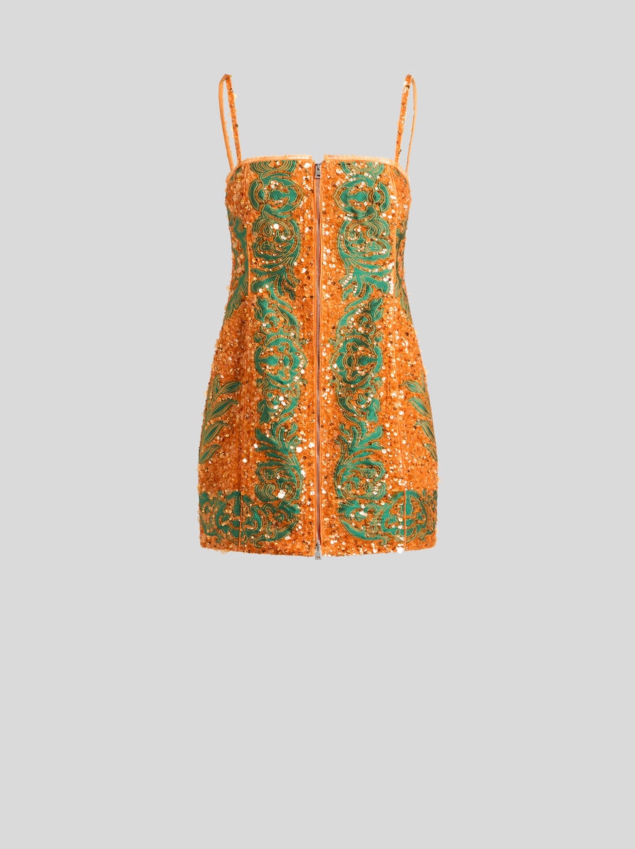 MINI DRESS WITH SEQUIN EMBROIDERY | Dresses | ETRO
