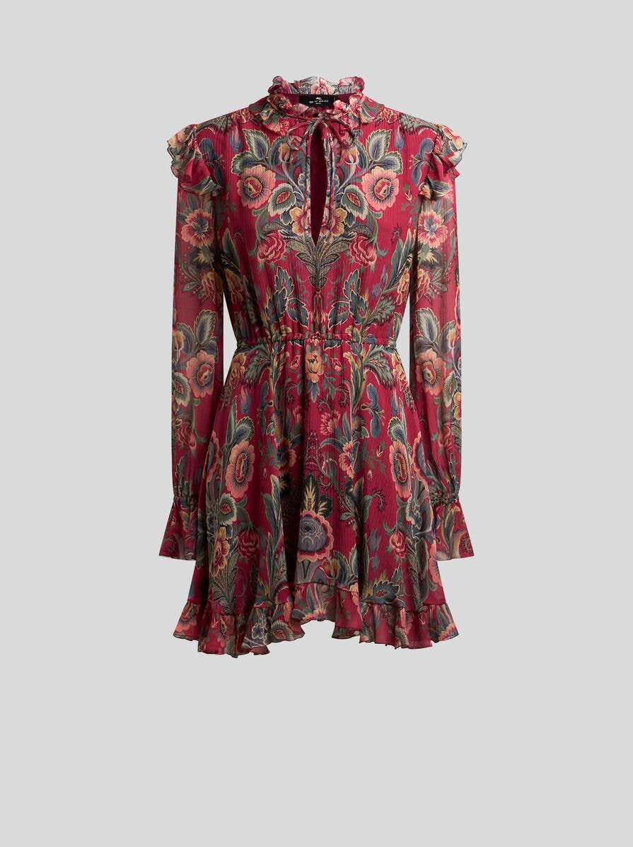 【関税&送料込】Etro Pailsey Print Cotton And Silk Minidress Etro - Paisley silk georgette minidress Etro