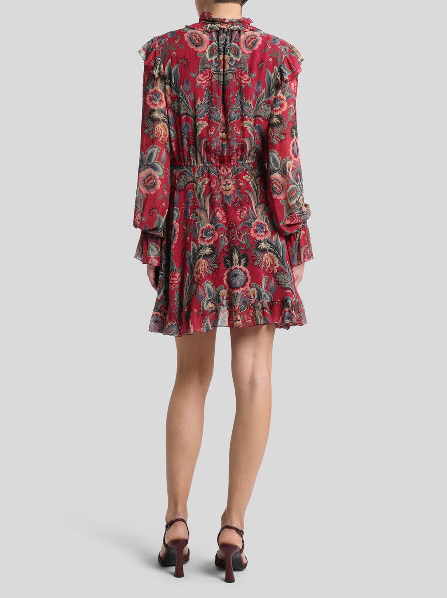 ワンピース Etro Abito Corto In Misto Cotone ABITO CORTO IN MISTO SETA CON STAMPA | Abiti | ETRO