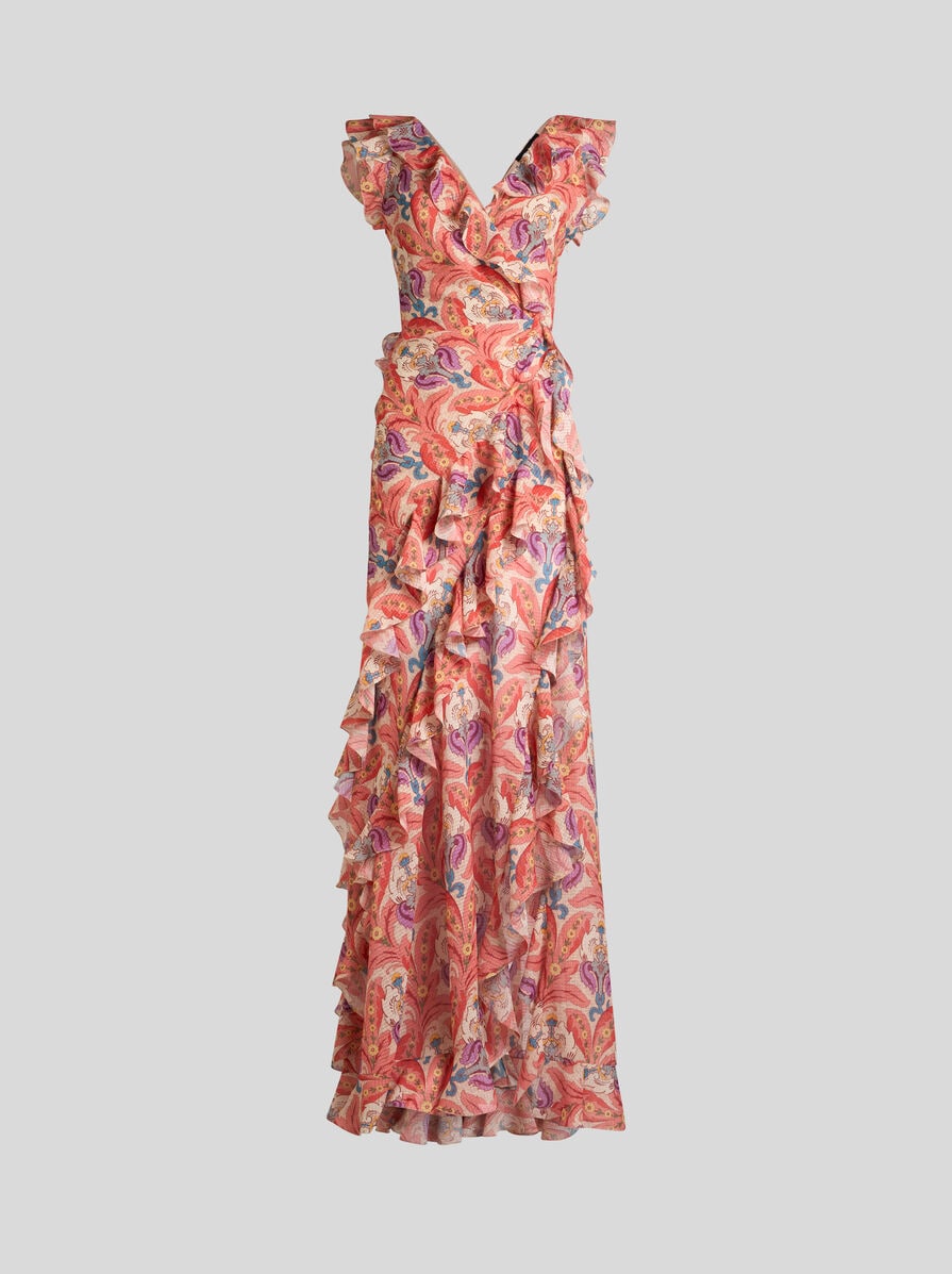 【関税込み】ETRO Dresses Printed cotton-blend shirt dress in multicoloured - Etro