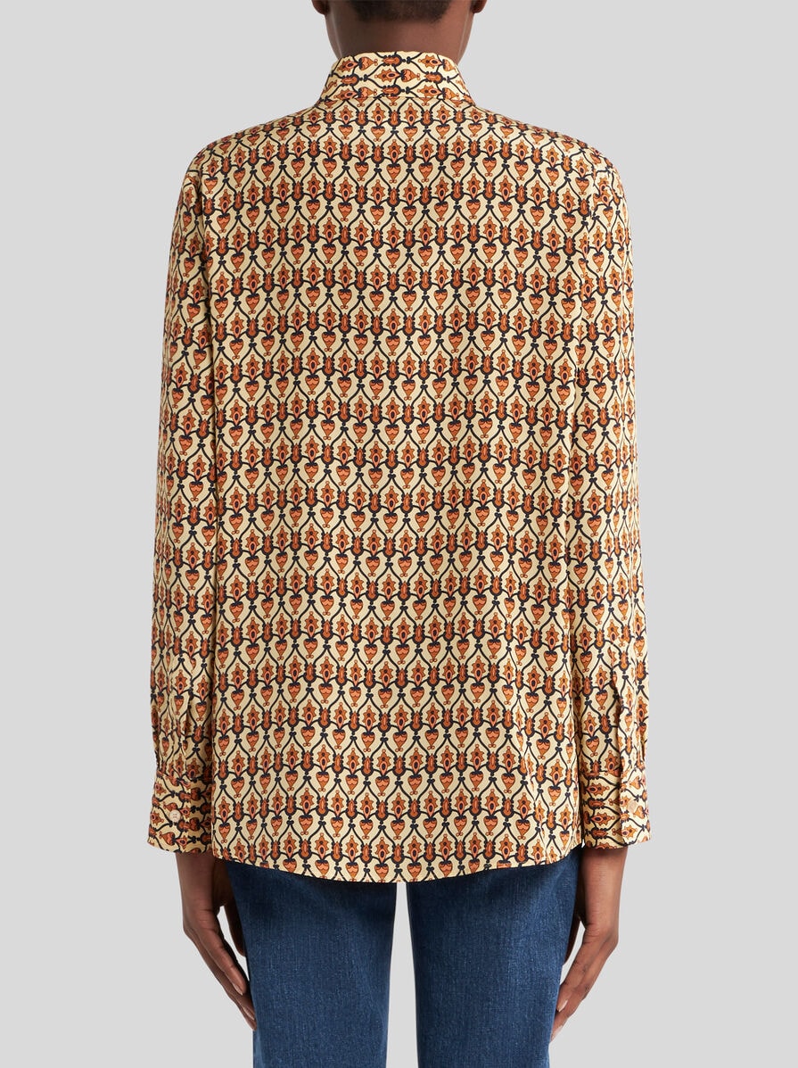 ETRO シルクシャツ ETRO シルクシャツ | ブルー | FARFETCH JP