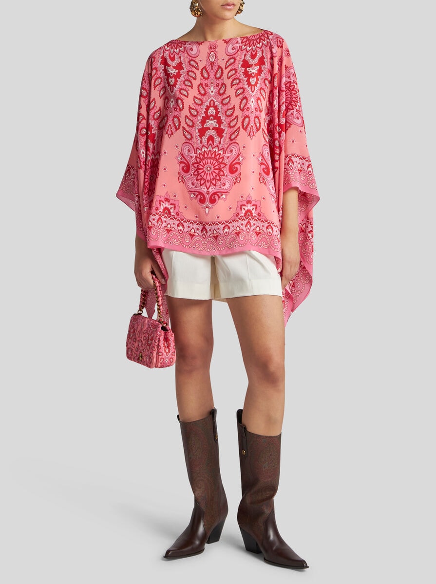 ETRO ケープ ETRO：ケープ レディース - グリーン | GIGLIO.COMオンラインの