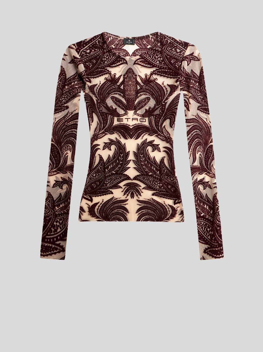 【ETRO】フロック チュール トップス フロック チュール トップス | エトロ