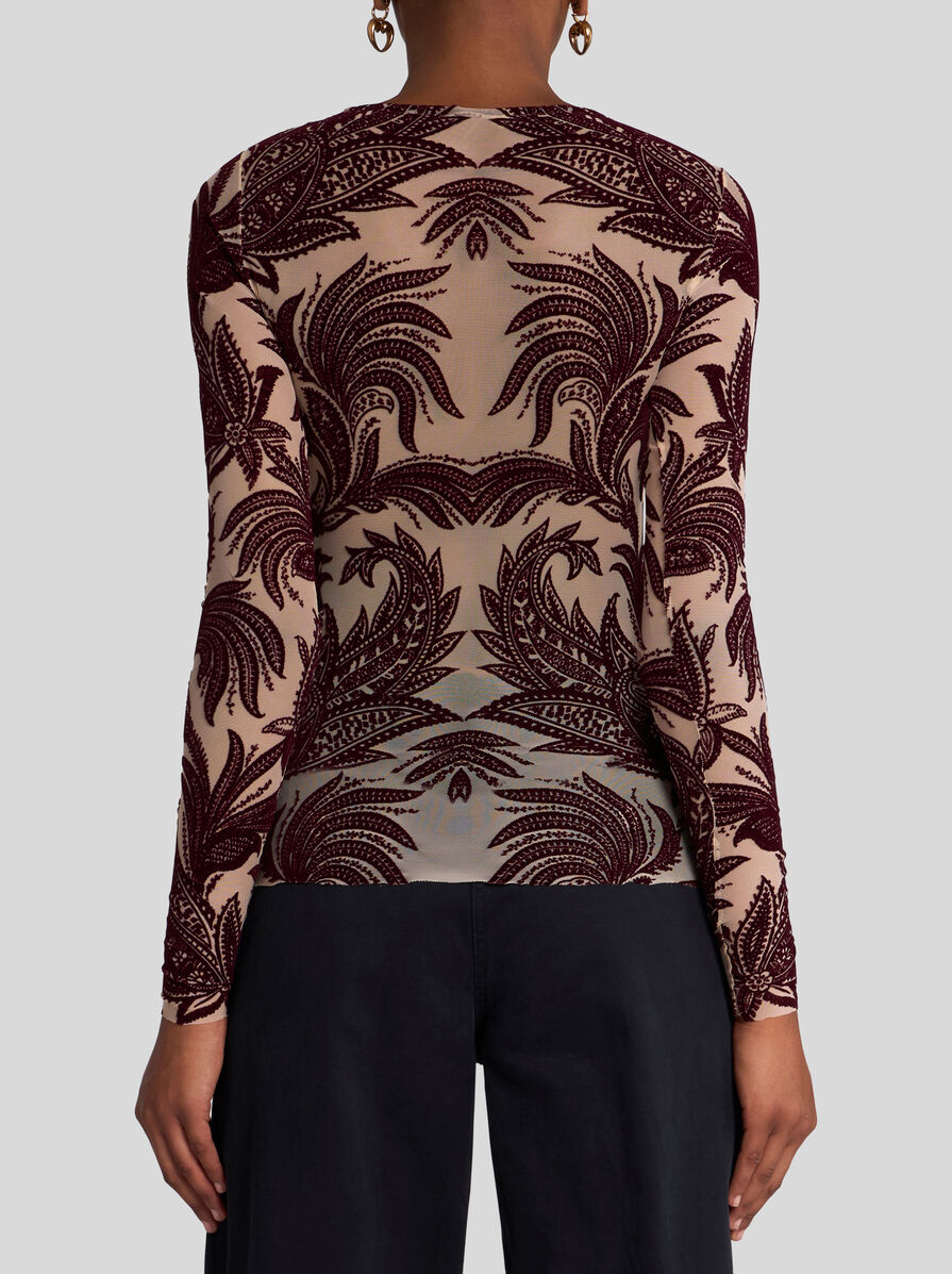 【ETRO】フロック チュール トップス フロック チュール トップス | エトロ