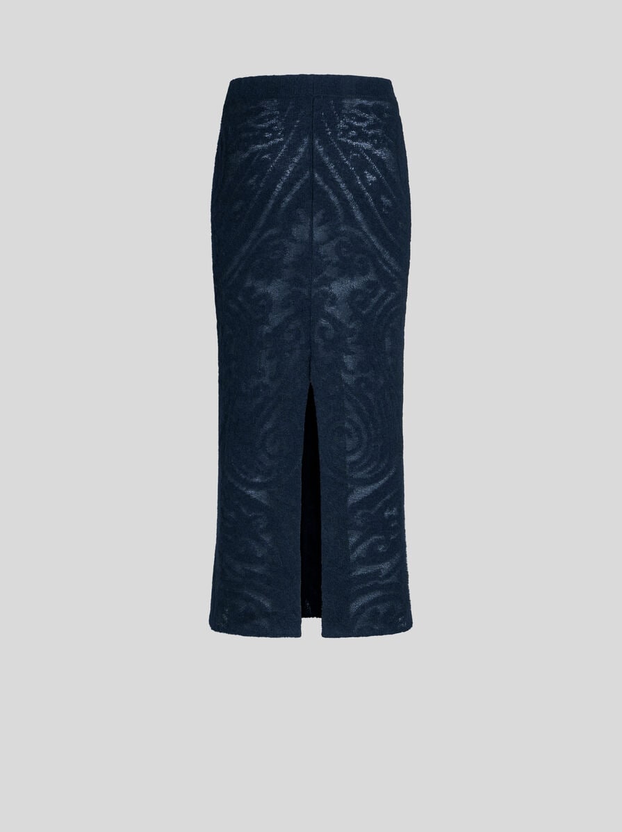 ブルレア Jacquard skirt ブラック 黒 34 再販】1/24(Fri)21:00- Jacquard skirt 即納 | Bluelea