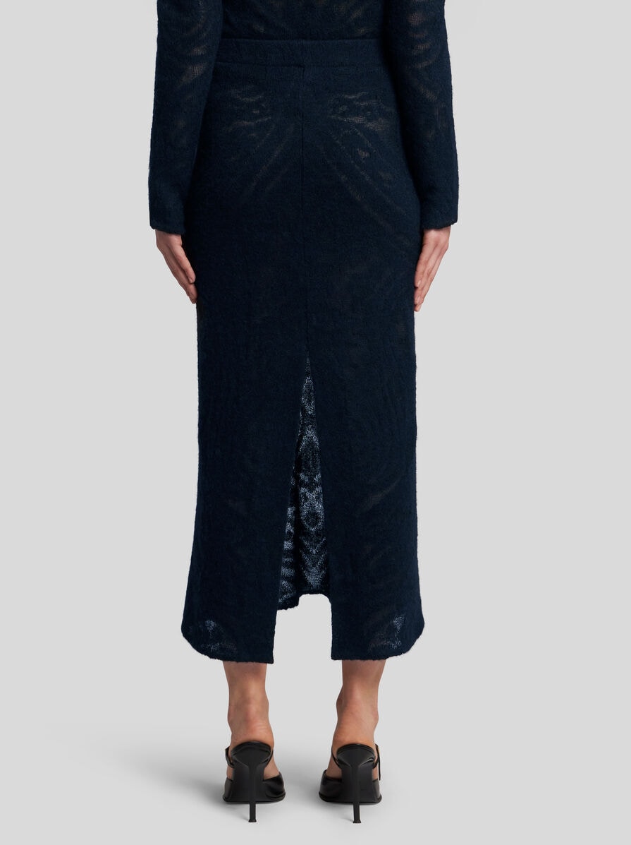 スカート Etro Jacquard Knit Skirt ETRO Jacquard-knit midi skirt | NET-A-PORTER
