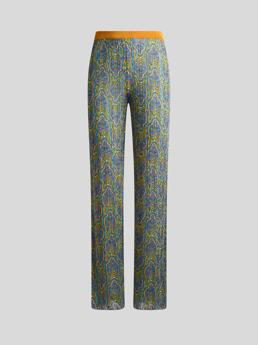 【★日本未入荷★】ETRO ☆ プリントニットパンツ プリント ニット パンツ | エトロ