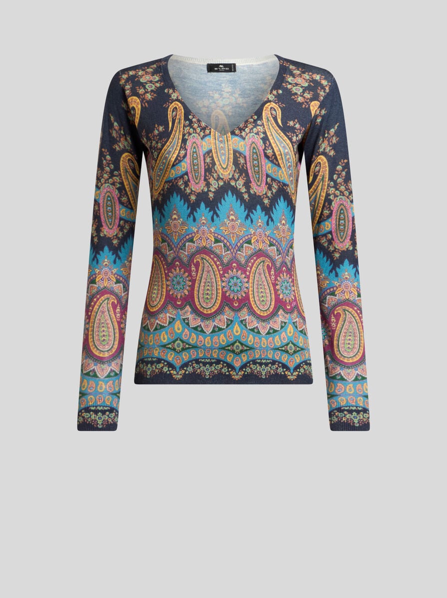 【送料&関税込】Etro Sweater ETRO Knitted Sweaters for Women - Shop on FARFETCH