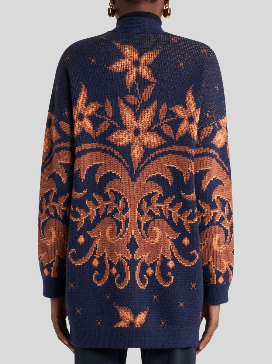 【★完売必至★】ETRO ☆ ウールジャカード ジャケット ペイズリー ウール ジャカード ローマ ジャケット | エトロ
