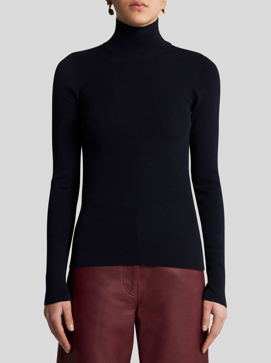 ETRO 売れ筋商品|||エトロ ニット&セーター アウター レディース Turtlenecks Azure ETRO(エトロ) ニット・セーター(レディース) - 海外通販のBUYMA