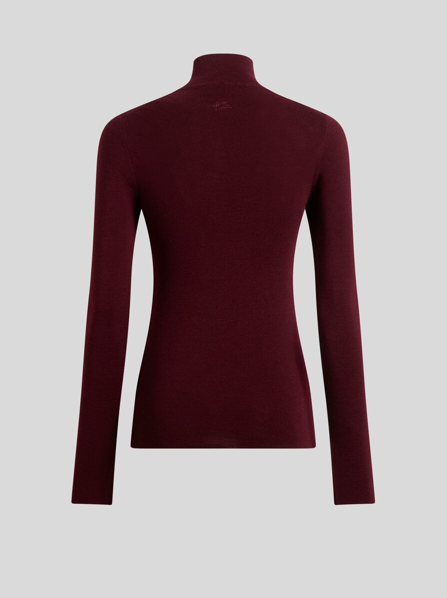 【送料&関税込】Etro Raglan Sleeves Turtle Neck Sweater WOOL TURTLENECK SWEATER | Knitwear | ETRO