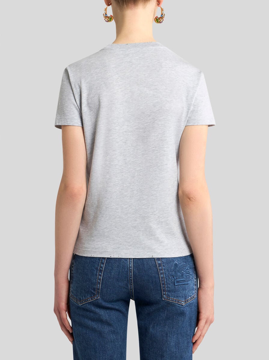 エンジニアードプリント コットン Tシャツ | エトロ