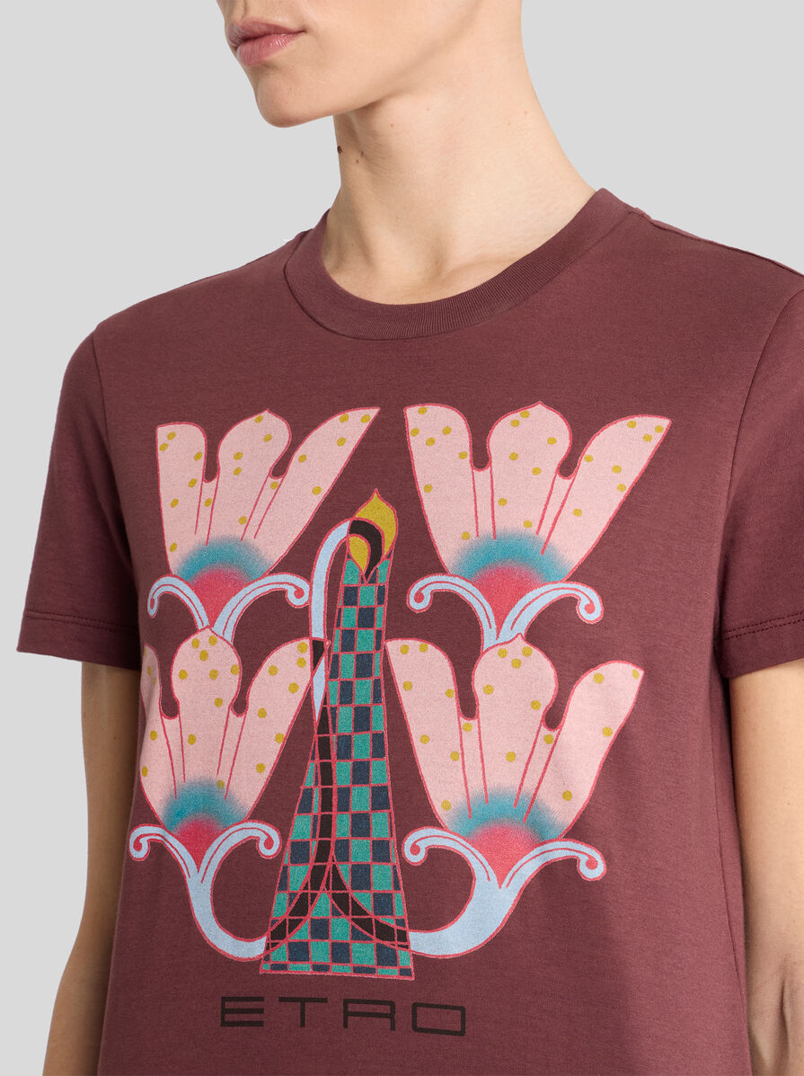 PRINTED COTTON T-SHIRT | Sweatshirts And T-shirts | ETRO