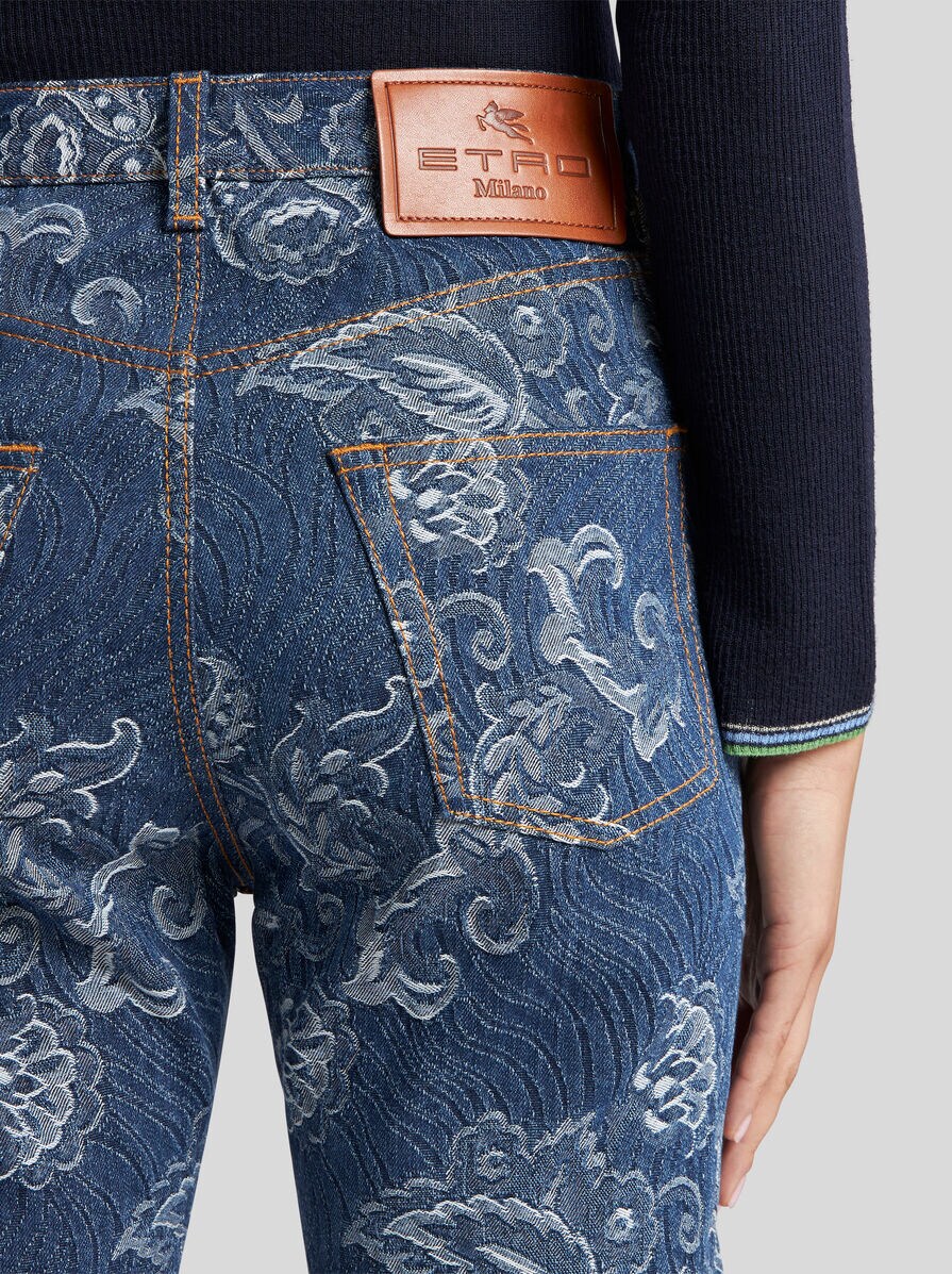 デニム・ジーパン Etro Baggy Jacquard Jeans BAGGY JACQUARD JEANS | Denim | ETRO