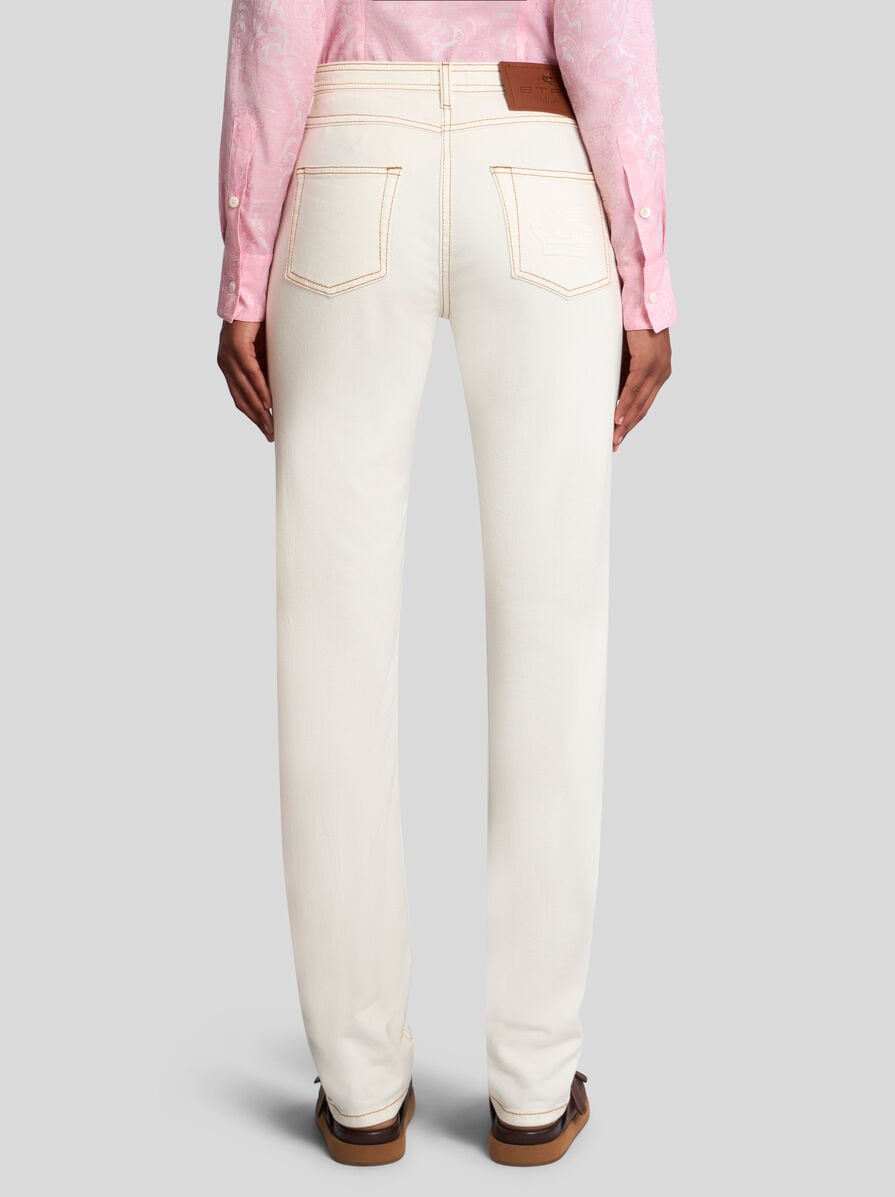 STRETCH BULL DENIM SKINNY JEANS
