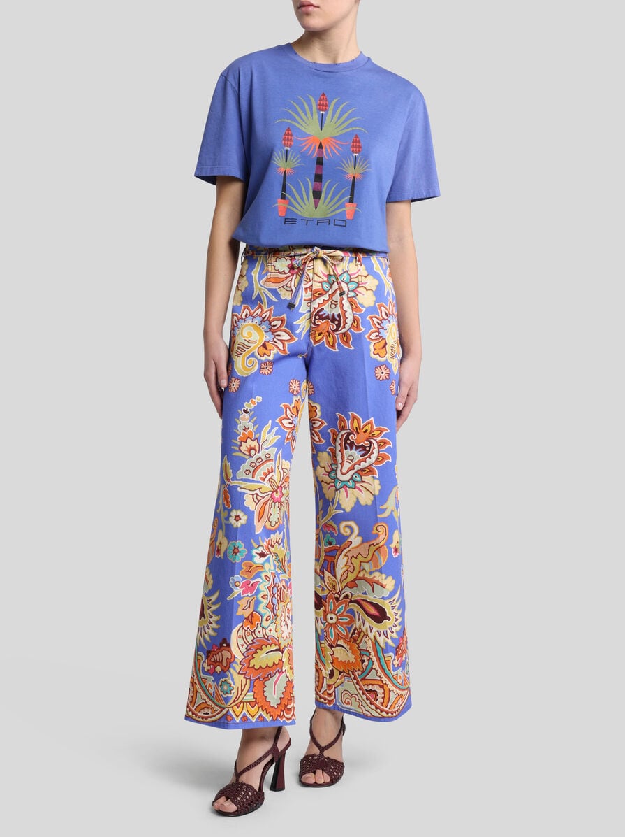 デニム・ジーパン ETRO CULOTTE JEANS CULOTTE JEANS WITH BELT | Denim | ETRO